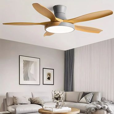 Eloer Nordic 5-Blade LED Ceiling Fan Light