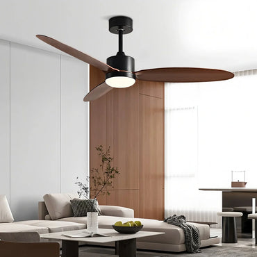 Eloer 3-Blade Ceiling Fan With Light for Bedroom