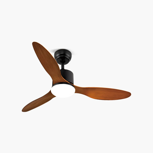 Eloer 3 Blade Modern Ceiling Fan with Light