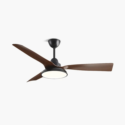 Eloer American Retro Ceiling Fan With Light