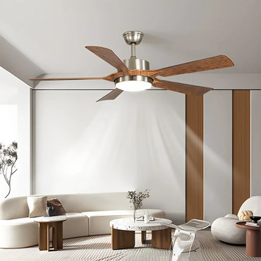 Eloer Dimmable Ceiling Fan with Light & Remote Control