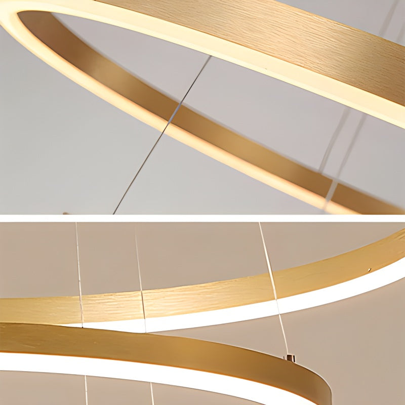 Eloer Tiered Ring Chandelier for Dining Room