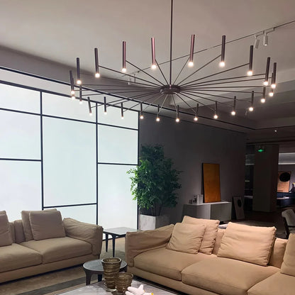 Eloer Modern Adjustable Candelabra Chandelier for Living Room