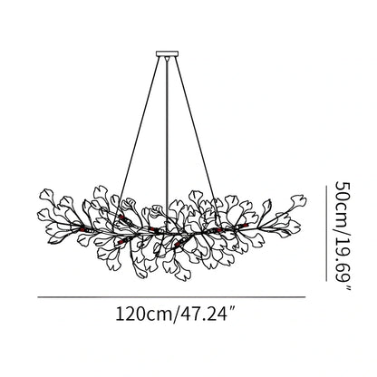 Eloer Gingko Chandeliers-B for Living Room