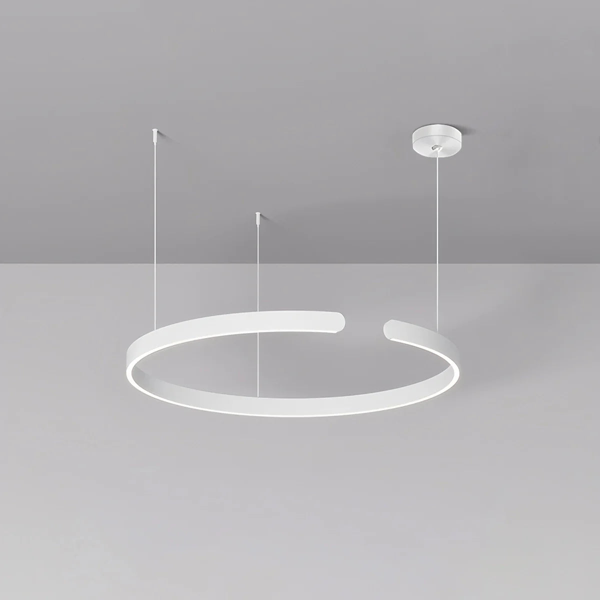 Eloer Modern Ring LED Chandelier for Living Room