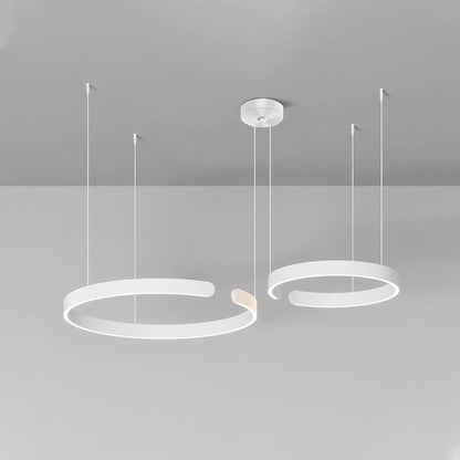 Eloer Modern Ring LED Chandelier for Living Room