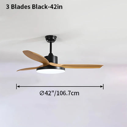 Eloer Scandi Reversible Ceiling Fan with Light