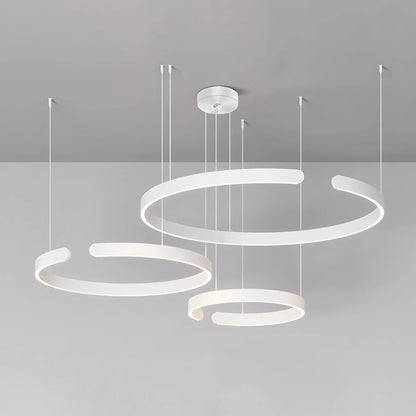 Eloer Modern Ring LED Chandelier for Living Room