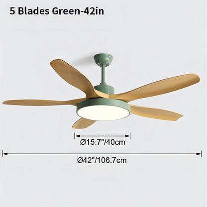 Eloer Scandi Reversible Ceiling Fan with Light