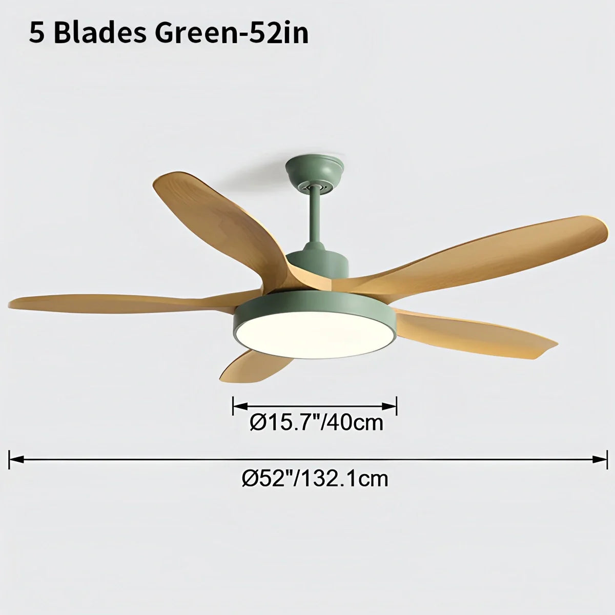 Eloer Scandi Reversible Ceiling Fan with Light