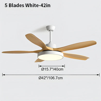 Eloer Scandi Reversible Ceiling Fan with Light