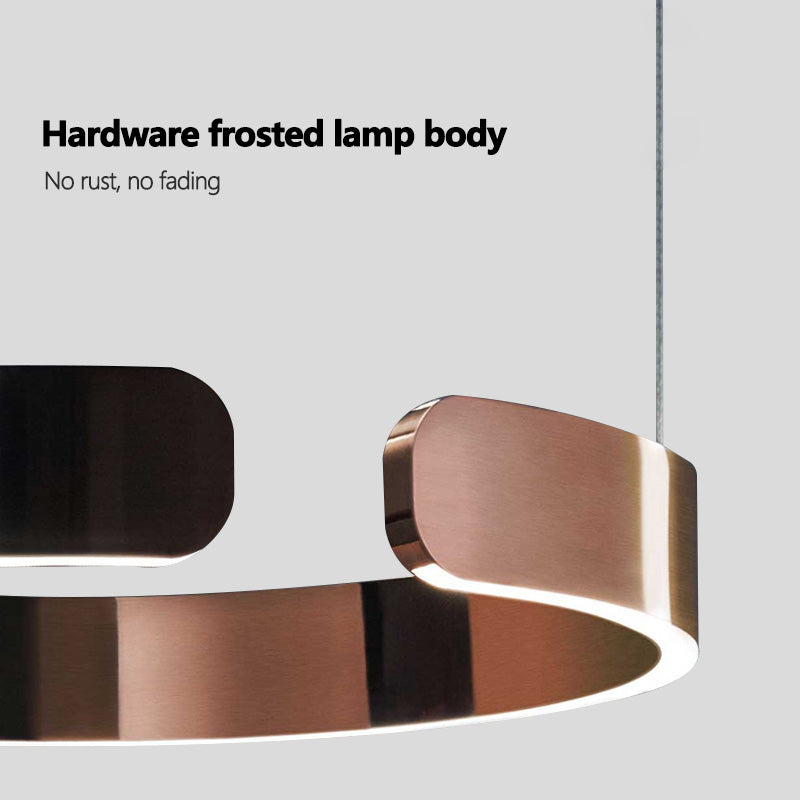 Eloer Modern Ring LED Chandelier for Living Room