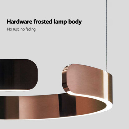 Eloer Modern Ring LED Chandelier for Living Room