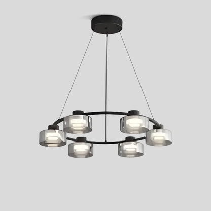 Eloer Light Luxury Creative Glass Chandelier