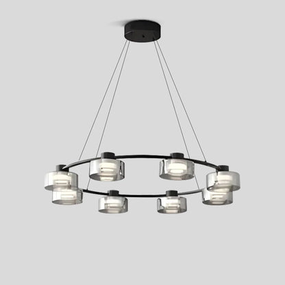 Eloer Light Luxury Creative Glass Chandelier