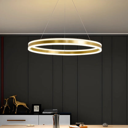 Eloer Circle Layered Living Room Chandelier