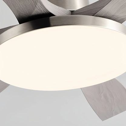 Eloer Living Room 6-Leaf Ceiling Fan Light