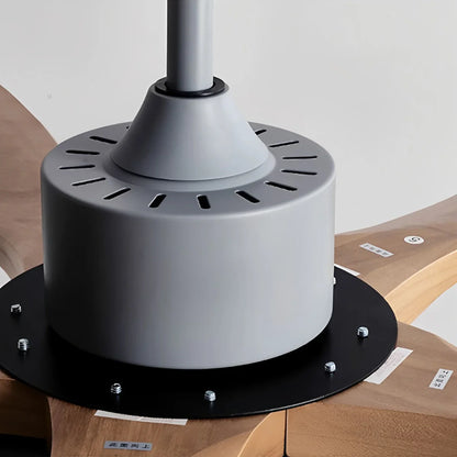 Eloer Minimalist Ceiling Fan with Light for Living Room