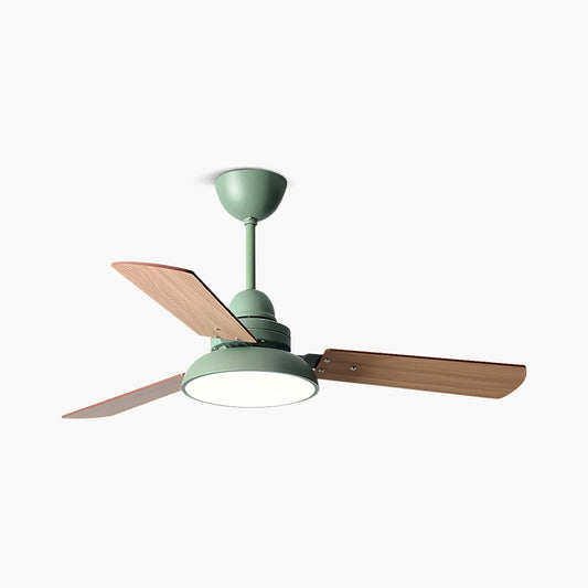 Eloer Modern Minimalist Three Leaf Ceiling Fan Light