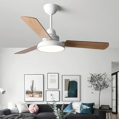 Eloer Modern Minimalist Three Leaf Ceiling Fan Light