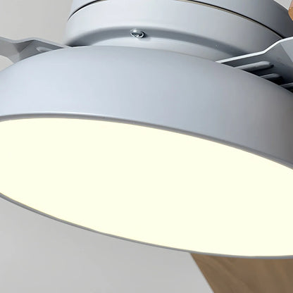 Eloer Modern Minimalist Three Leaf Ceiling Fan Light