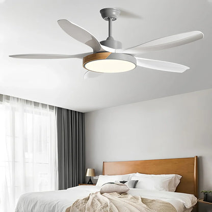 Luvori Nordic Living Room Ceiling Fan with Light