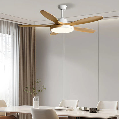 Luvori Nordic Living Room Ceiling Fan with Light