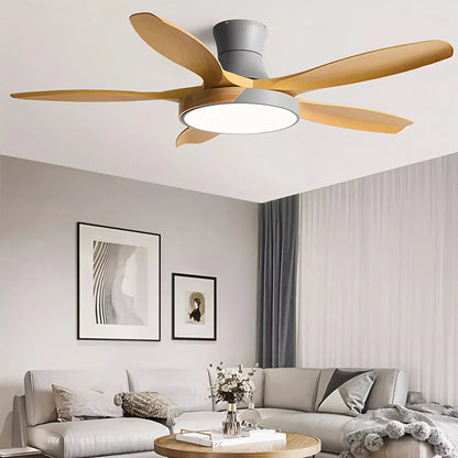 Luvori Nordic 5-Blade LED Ceiling Fan Light