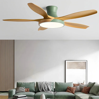 Luvori Nordic 5-Blade LED Ceiling Fan Light