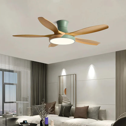 Luvori Nordic 5-Blade LED Ceiling Fan Light