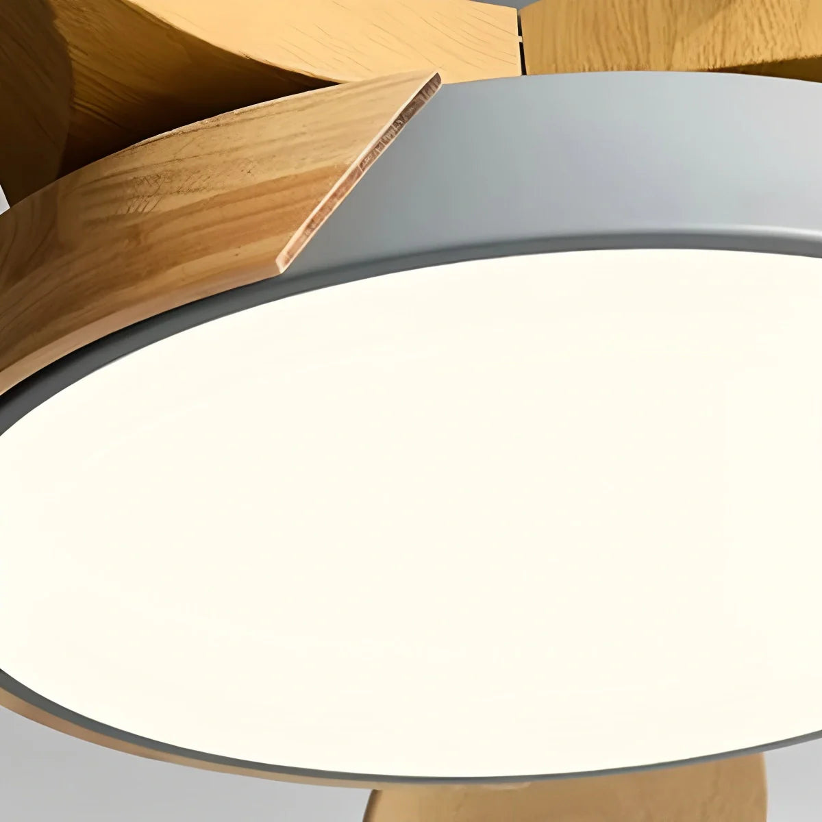 Luvori Nordic 5-Blade LED Ceiling Fan Light