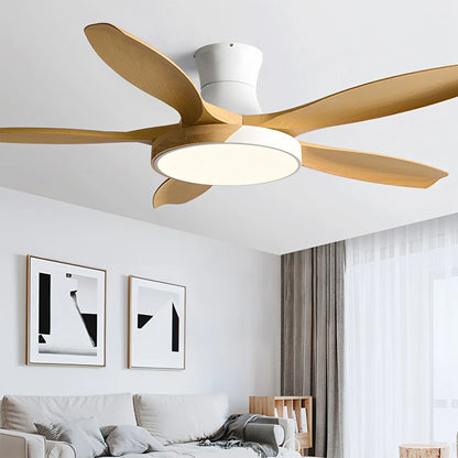 Luvori Nordic 5-Blade LED Ceiling Fan Light