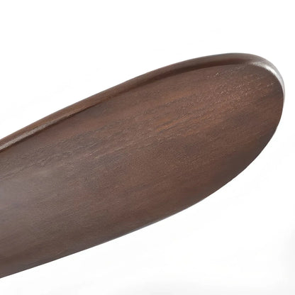 Eloer Nordic Solid Wood Ceiling Fan with Light