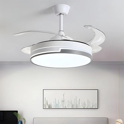 Luvori Remote Minimalist Hugger Ceiling Fan Light
