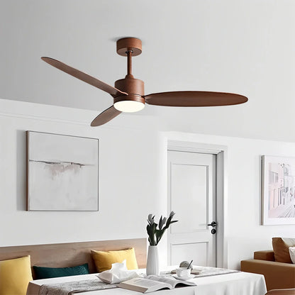 Eloer 3-Blade Ceiling Fan With Light for Bedroom