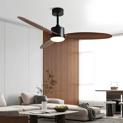 Eloer 3-Blade Ceiling Fan With Light for Bedroom