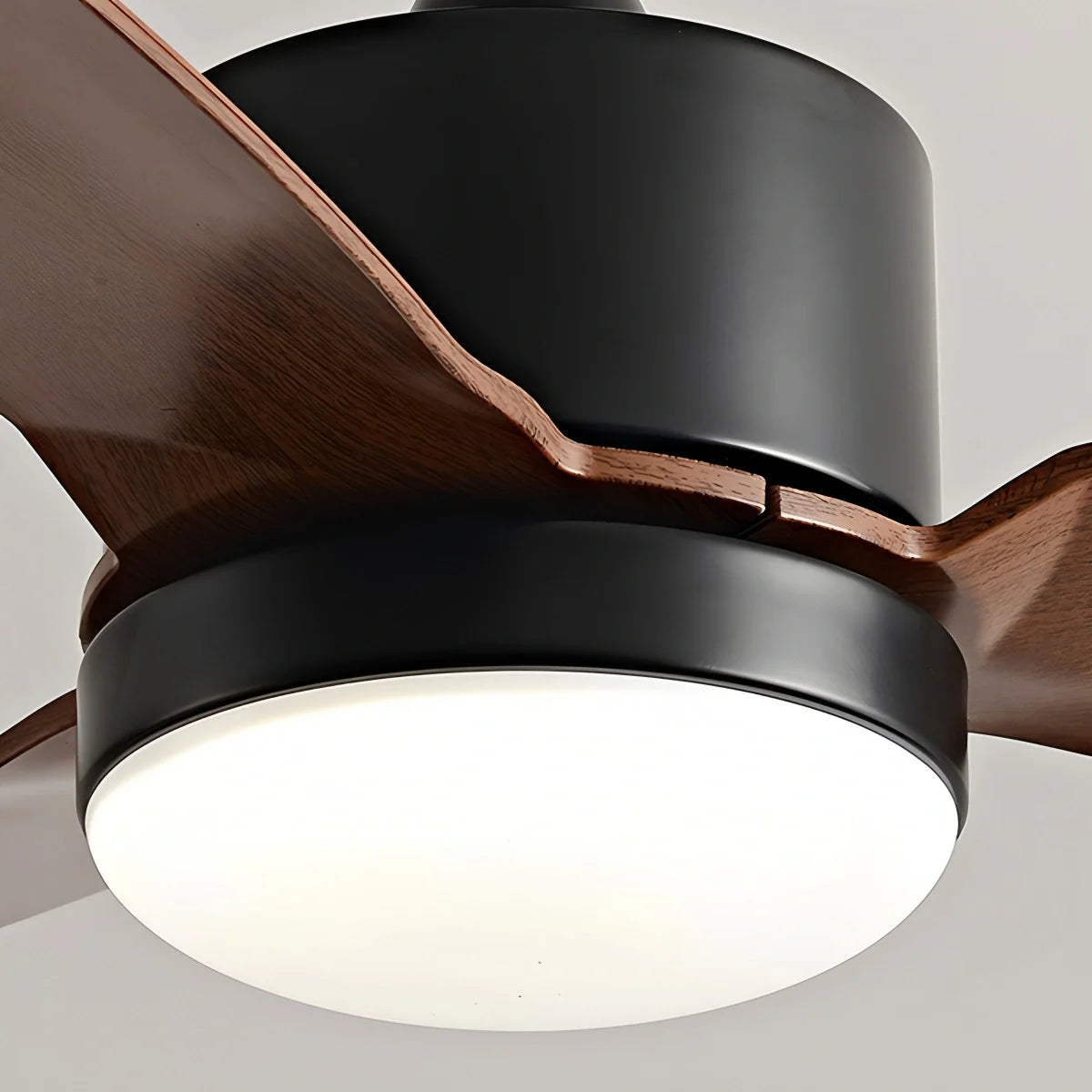 Eloer 3-Blade Ceiling Fan With Light for Bedroom