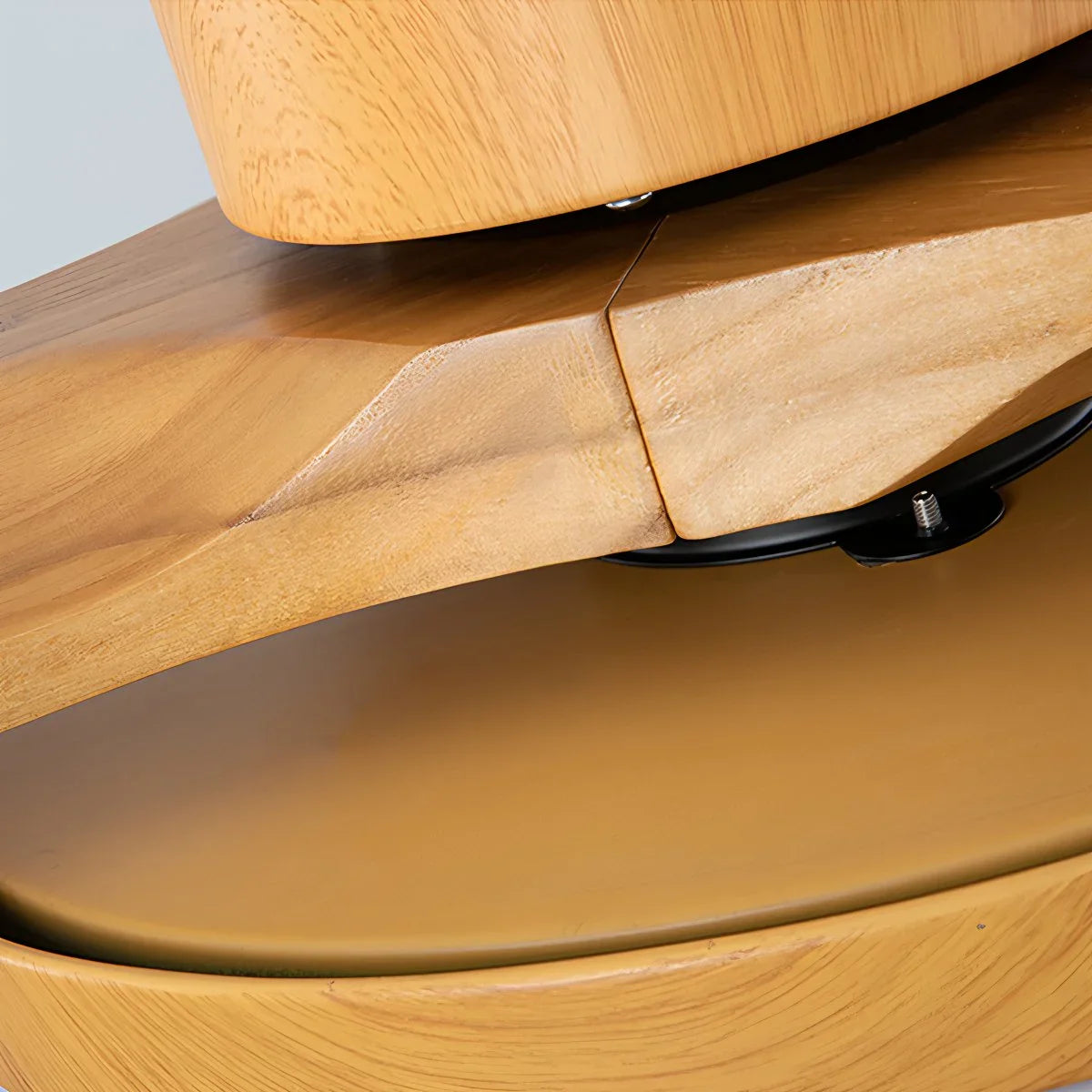 Eloer Wood 3 Blade Ceiling Fan with Light