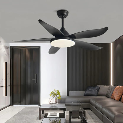 Eloer 5 Blade Contemporary Ceiling Fan Lamp