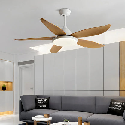 Eloer 5 Blade Contemporary Ceiling Fan Lamp