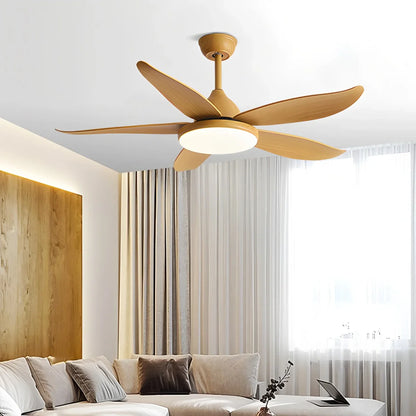 Eloer 5 Blade Contemporary Ceiling Fan Lamp