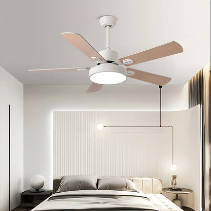 Eloer 5 Blade Vintage Ceiling Fan Light for Living Room