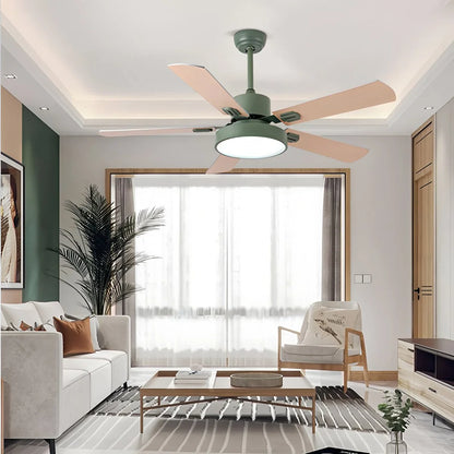 Eloer 5 Blade Vintage Ceiling Fan Light for Living Room