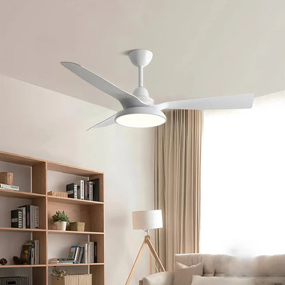 Eloer American Retro Ceiling Fan With Light