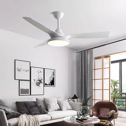 Eloer American Retro Ceiling Fan With Light