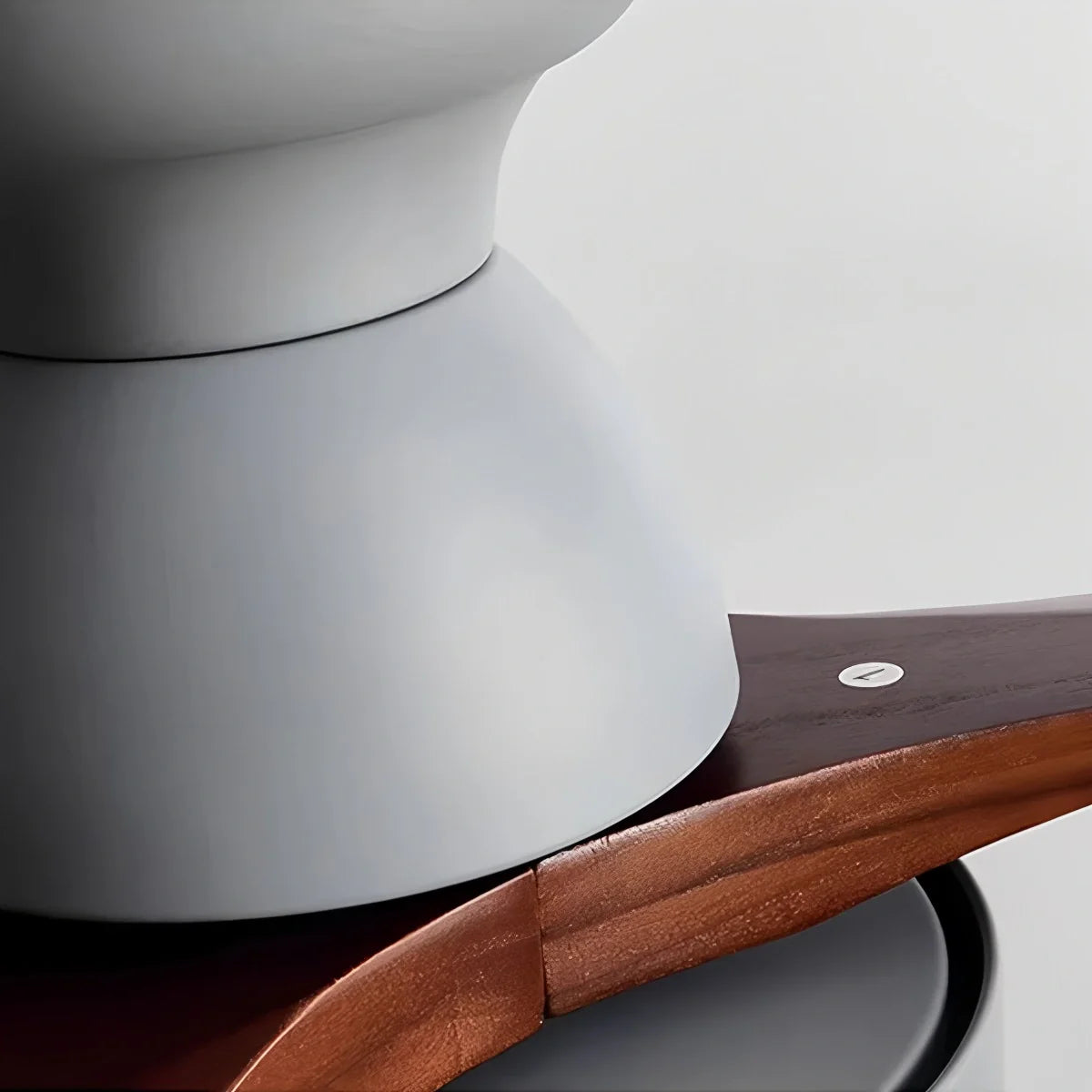 Eloer Vintage 3-leaf Solid Wood Ceiling Fan Lamp