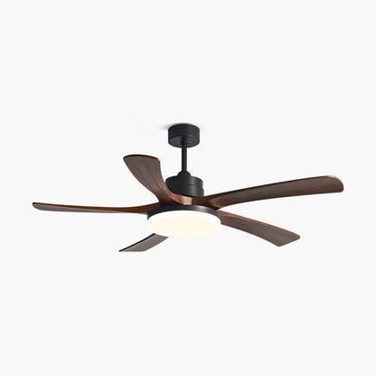 Luvori High Wind Solid Wood Ceiling Fan Light