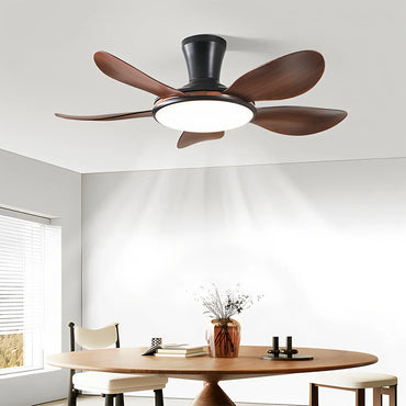 Eloer Silent Remote Control LED Ceiling Fan Light