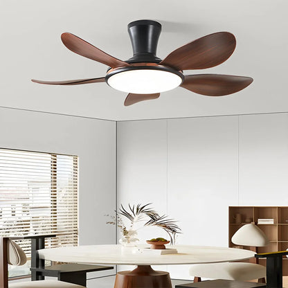 Eloer Silent Remote Control LED Ceiling Fan Light