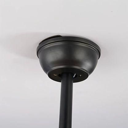 Eloer Industrial Tropical Palm Leaves Ceiling Fan Light